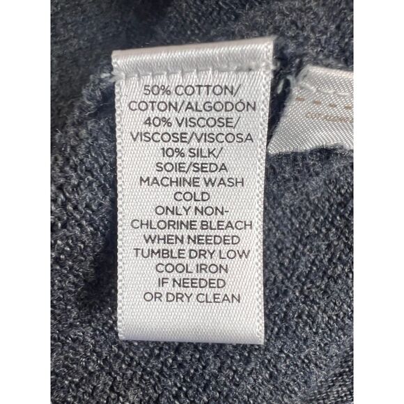 Ann Taylor LOFT Women's Cardigan Sweater Long Open Front Bell Sleeve Size XS - Picture 4 of 9